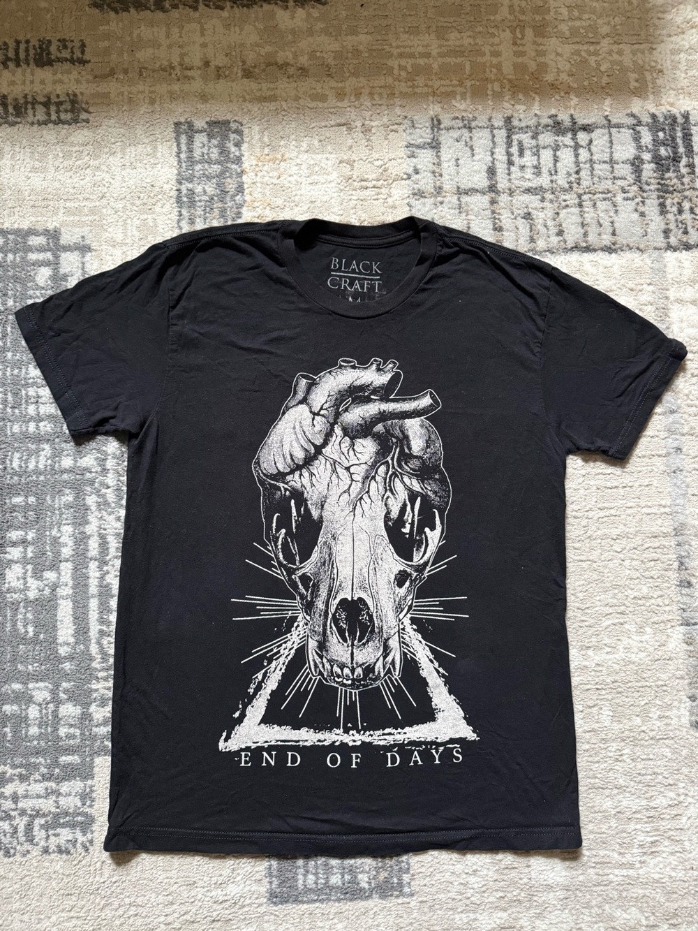 Black Craft 'End of Days' Graphic Tee - Black